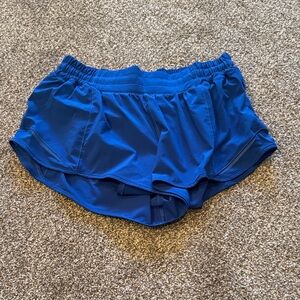 Lululemon Blue Running Shorts